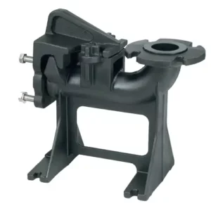 Pied d'assise bride normalisée